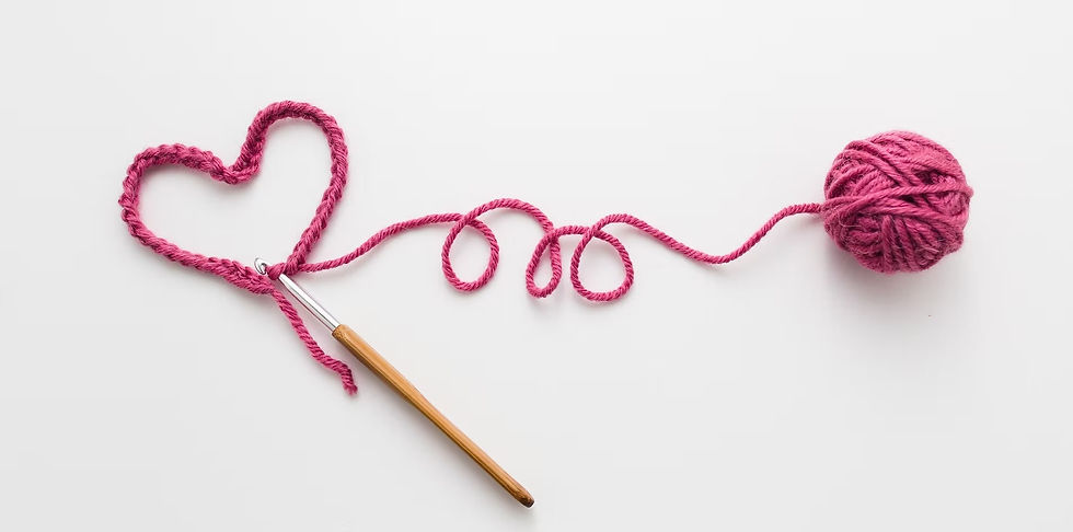 Pelote de laine pour illustrer Made by Zazie, mercerie Suisse en ligne