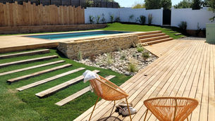 Un jardin aux allures méditerranéennes à Andilly