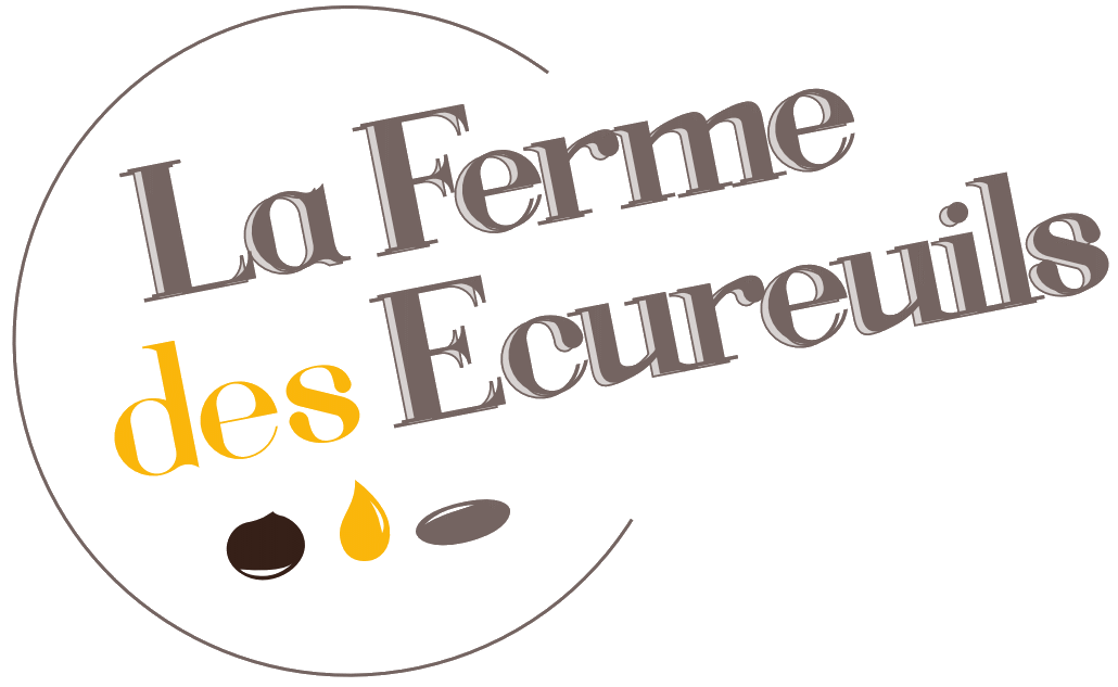 Logo de La Ferme des Écureuils dans le Morbihan en Bretagne