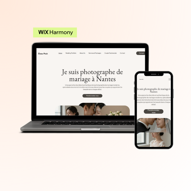 Nouveau : obtenez gratuitement un template Wix Harmony!