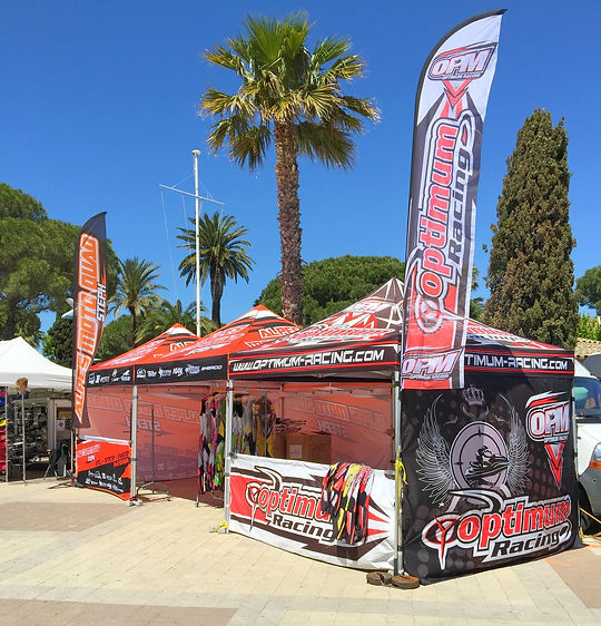 Barnums pliants personnalisés Aeroflag