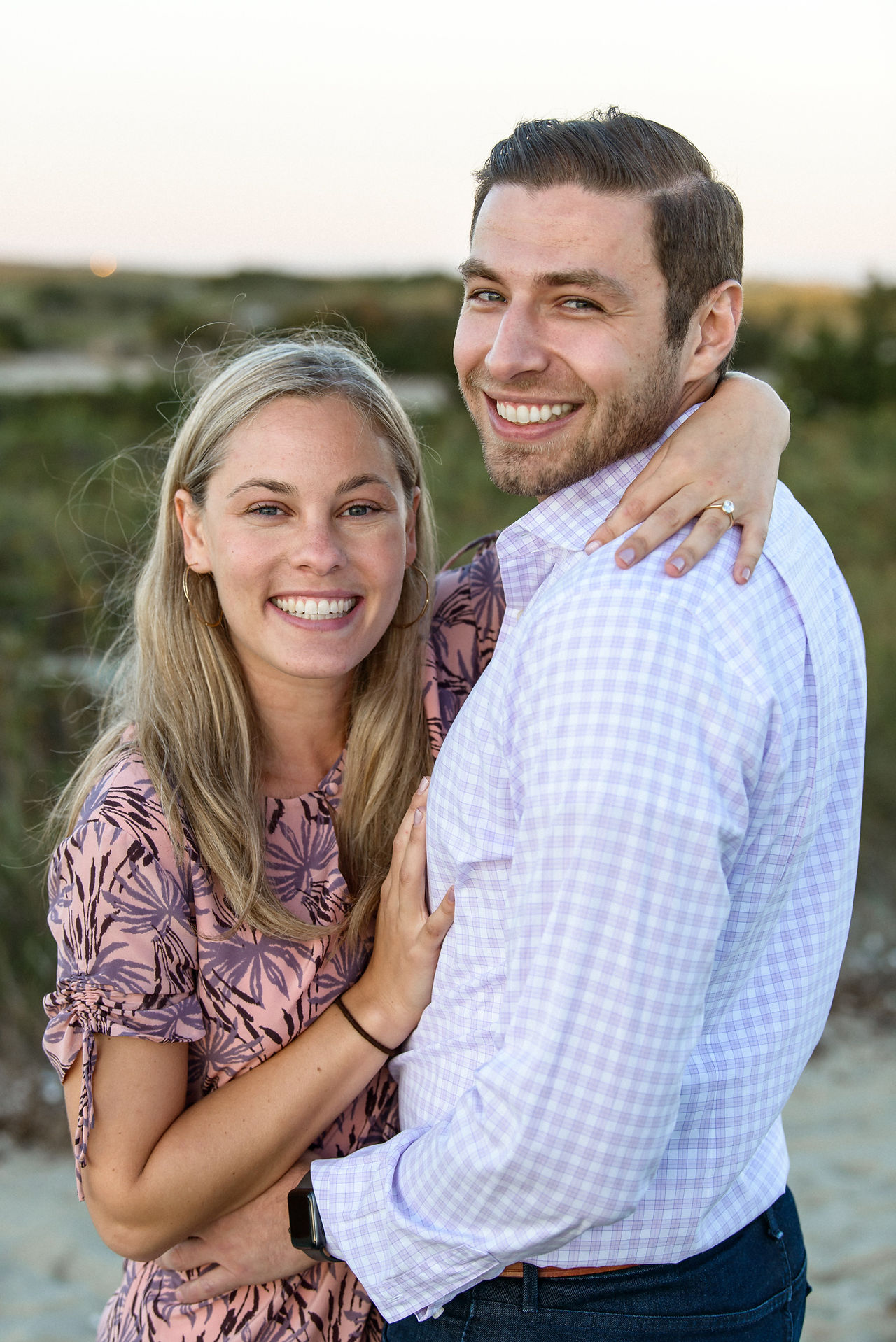 Engagement photos Martha's Vineyard photo by David Welch Photography