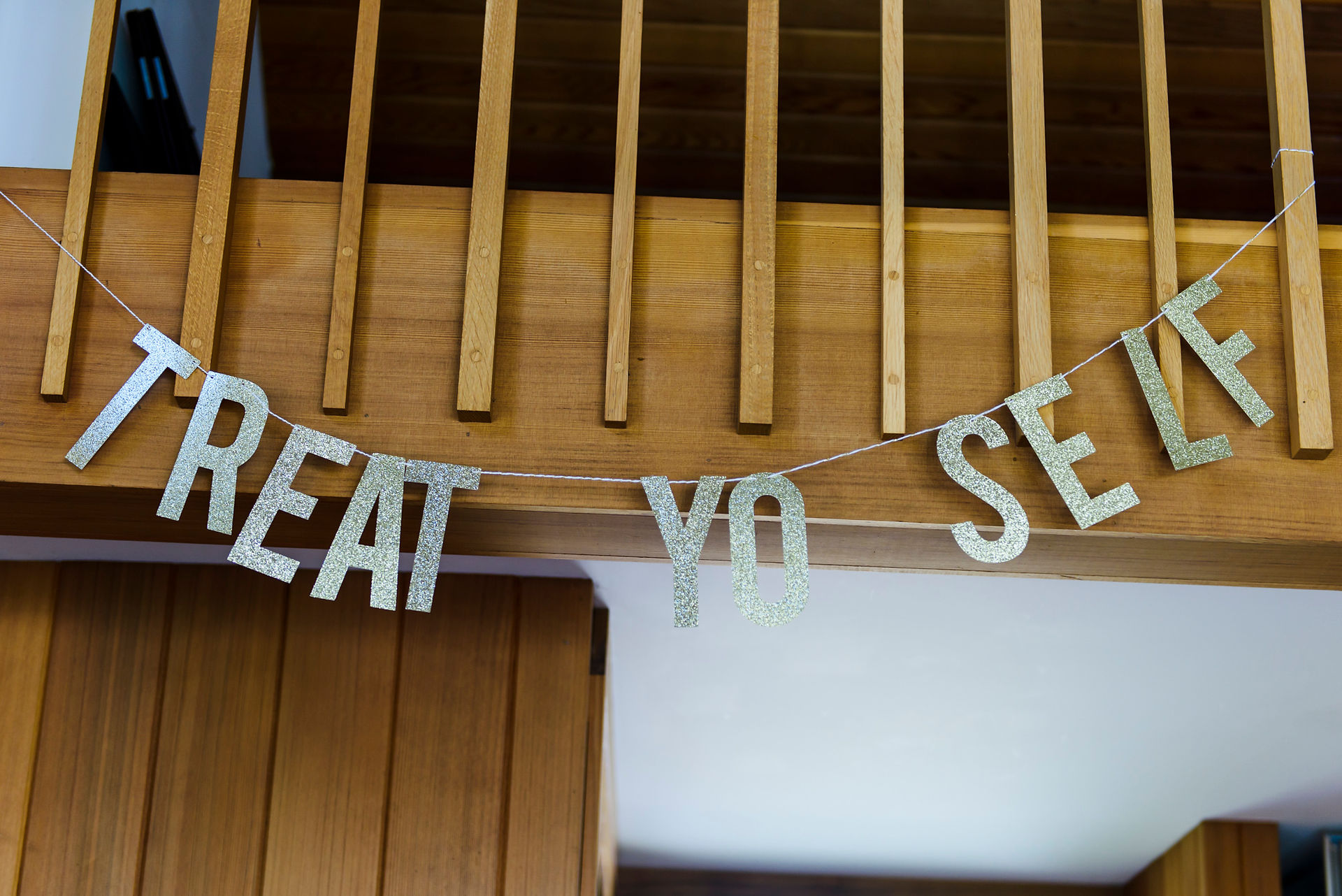 Treat yo self photo by David Welch Photography