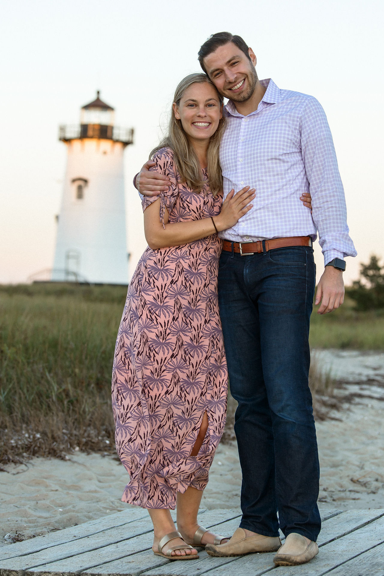 Engagement photos Martha's Vineyard photo by David Welch Photography
