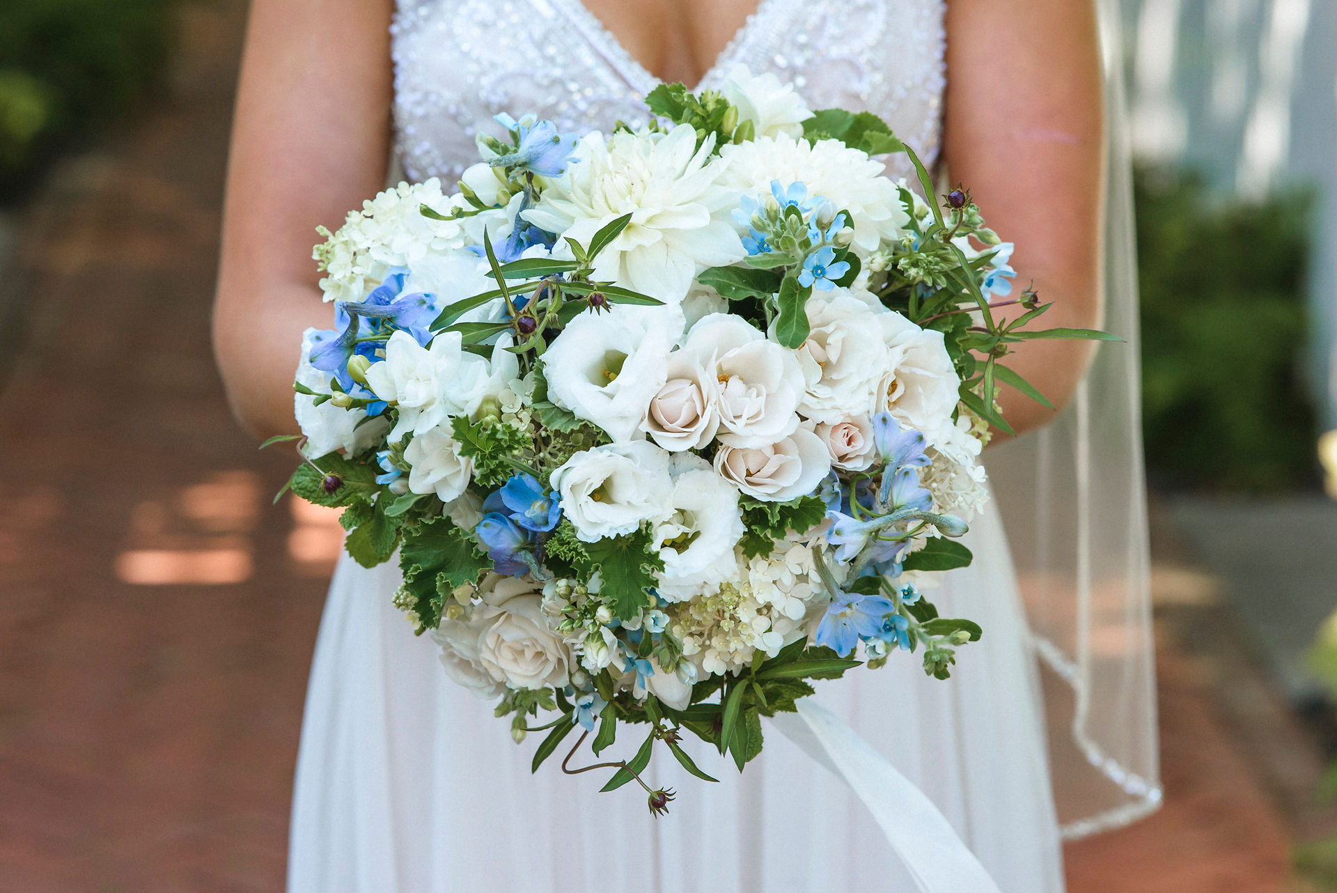 A Morrice Florist bridal bouquet photo by David Welch Photography