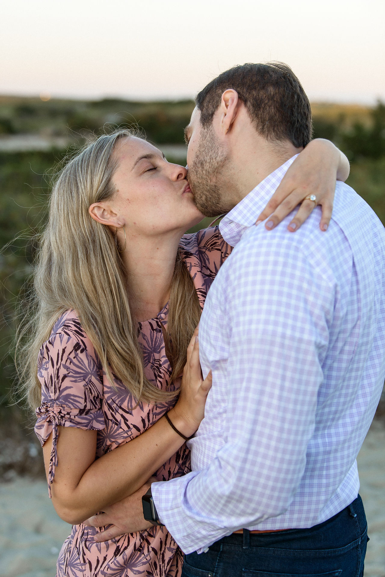 Engagement photos Martha's Vineyard photo by David Welch Photography