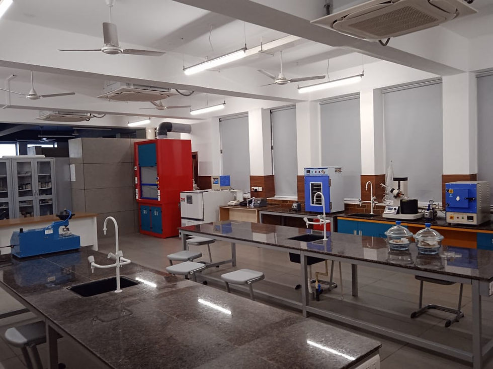 Nutrition Lab at MRIIRS, executed by Varpar | Affordable Lab Furniture Solutions