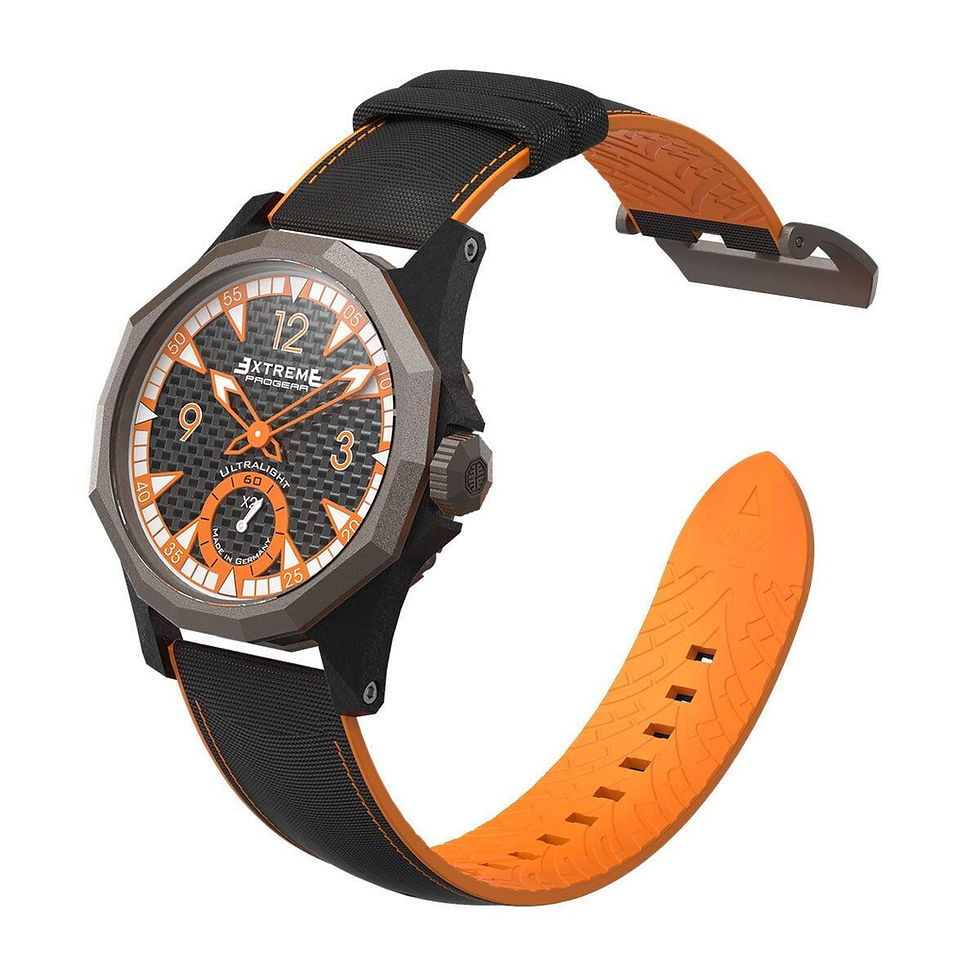Thumbnail: Extreme X2-0002 Mechanical Manual Ultralight - Black Slash Movement