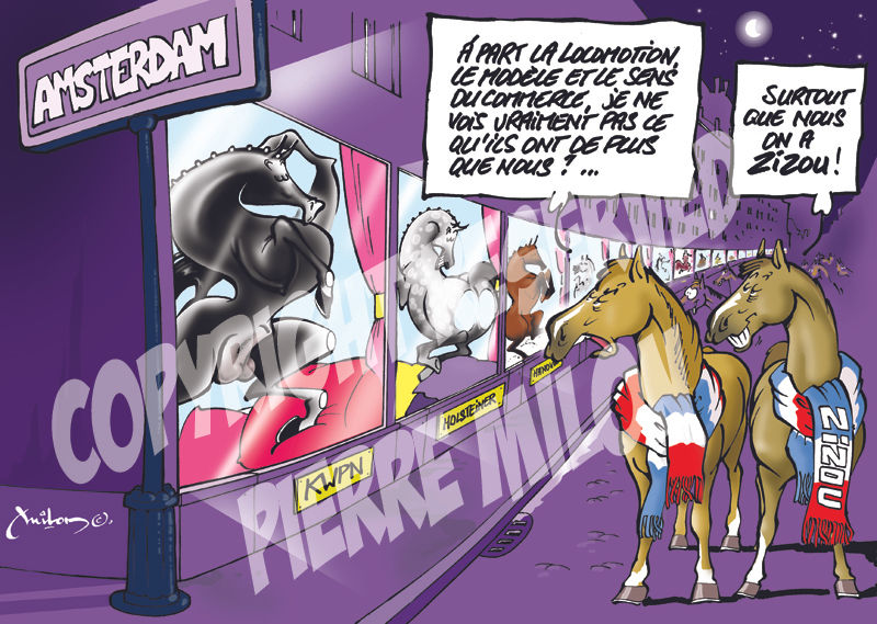 dessin chevaux 034