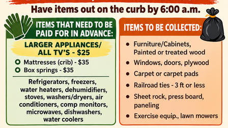 Fall Citywide Clean-up!