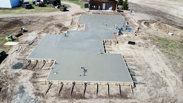 thickened slab home