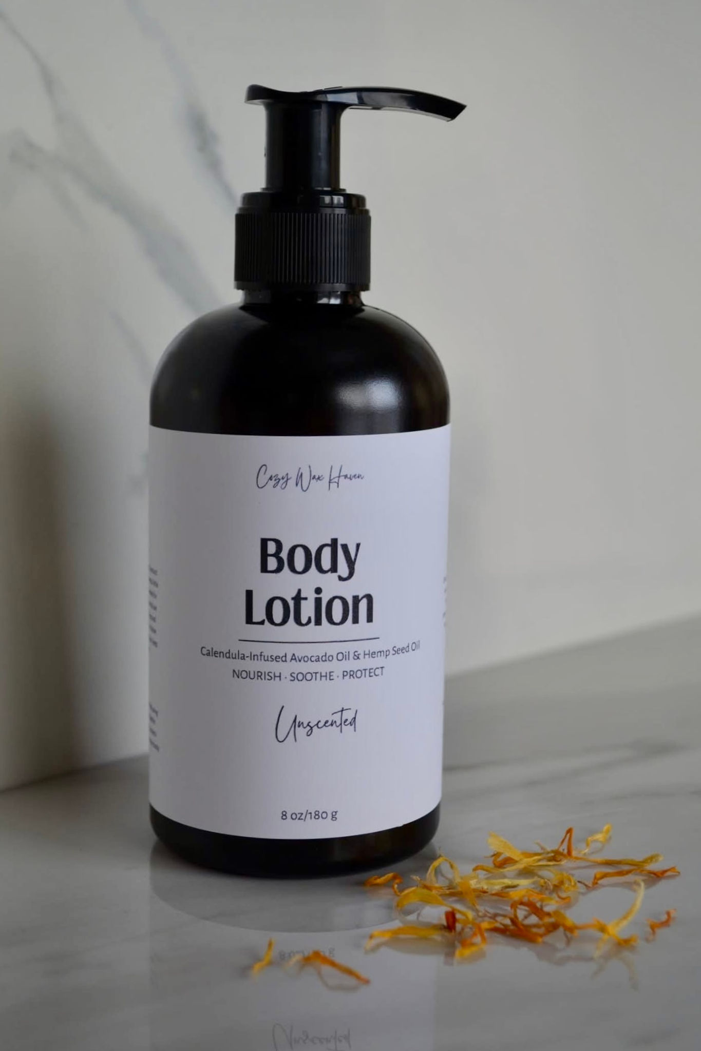 Unscented Calendula-Infused Lotion