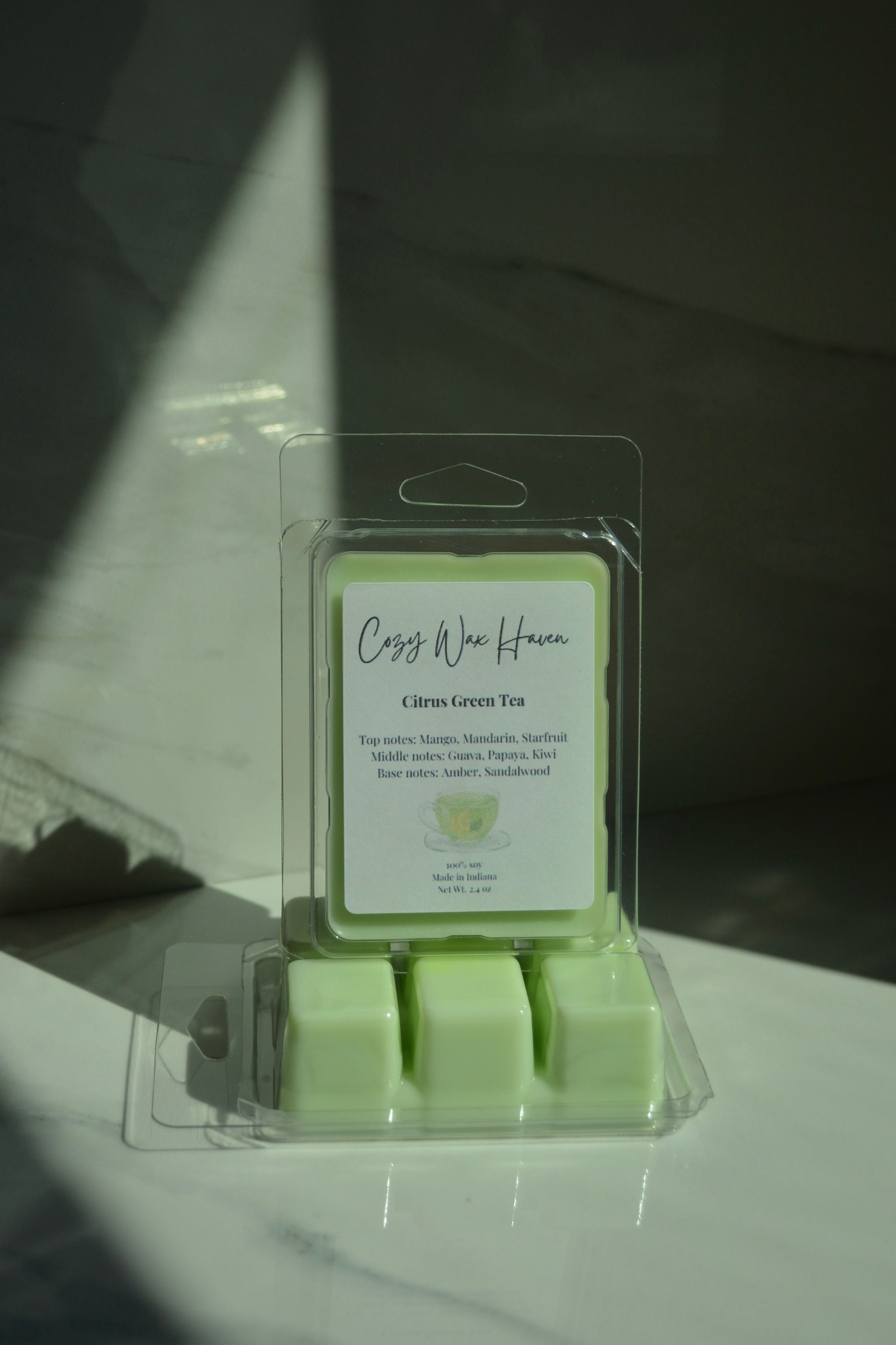 Citrus Green Tea Wax Bar