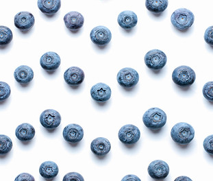 Beautiful trendy seamless pattern bluebe