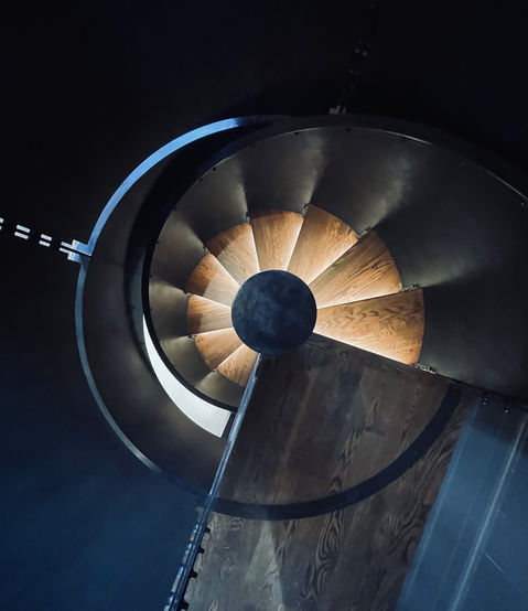 The Rolled Plate Spiral Stair
