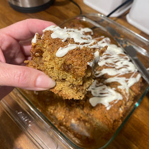 Gluten-Free Apple Fitter Crumb Cake with Ashwagandha