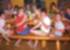 kids at dinner table 1970
