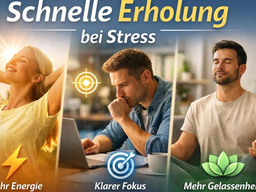 schnelle Erholung am Arbeitsplatz gezeigt von drei Young Preofessionals