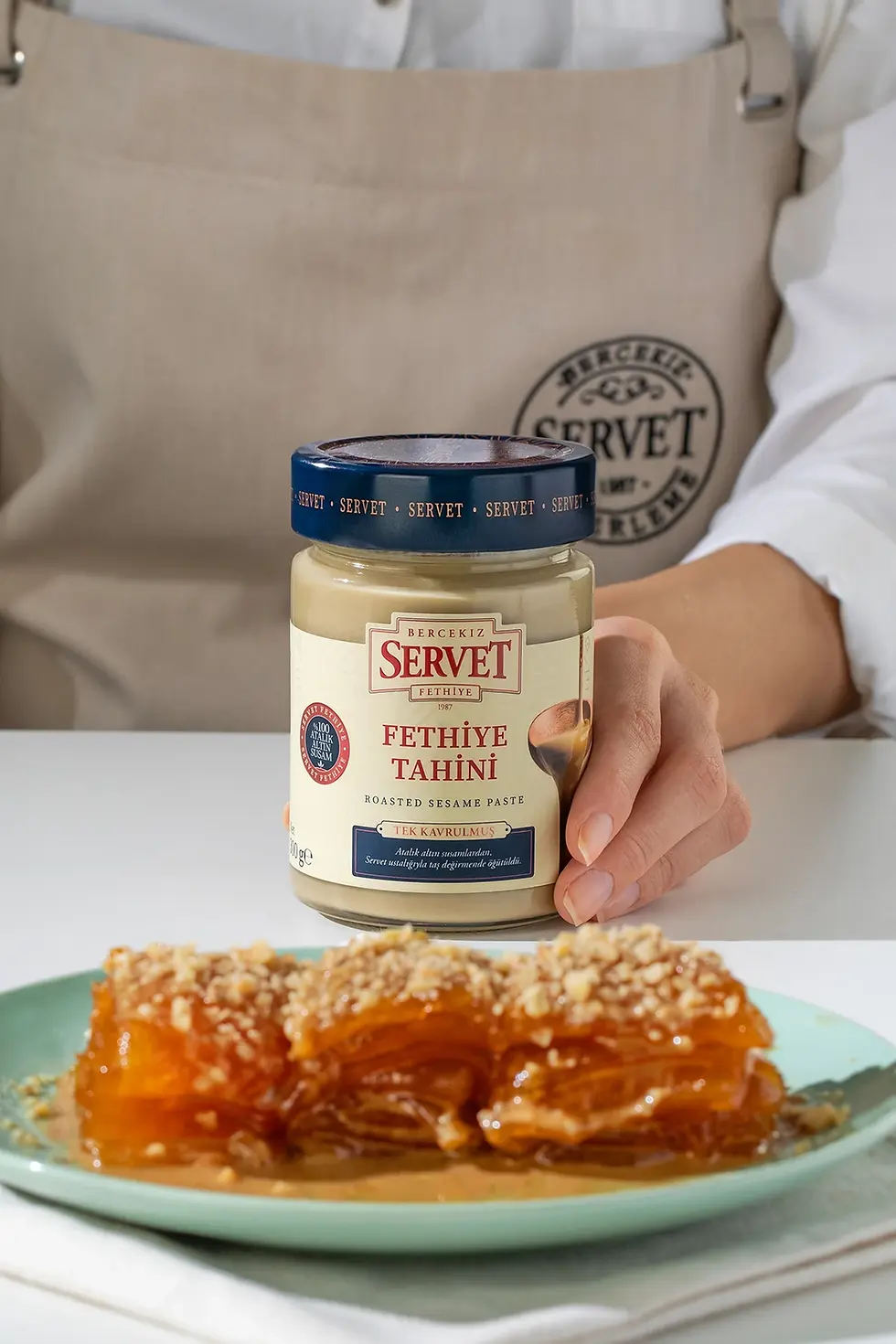 Thumbnail: Servet - Tek Kavrulmuş Tahin 300gr