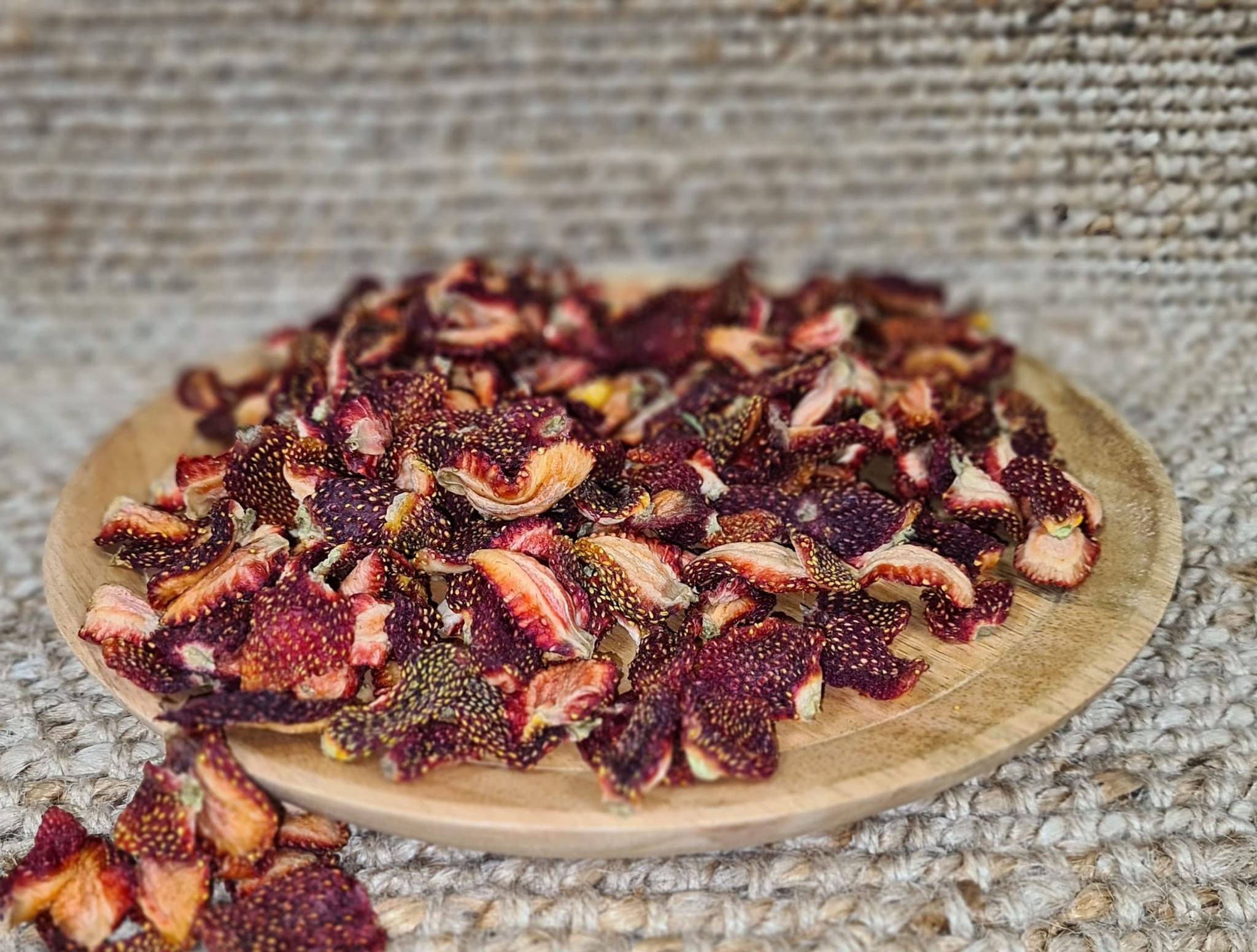 Natural dried strawberry / Gedroogde aardbeien natural