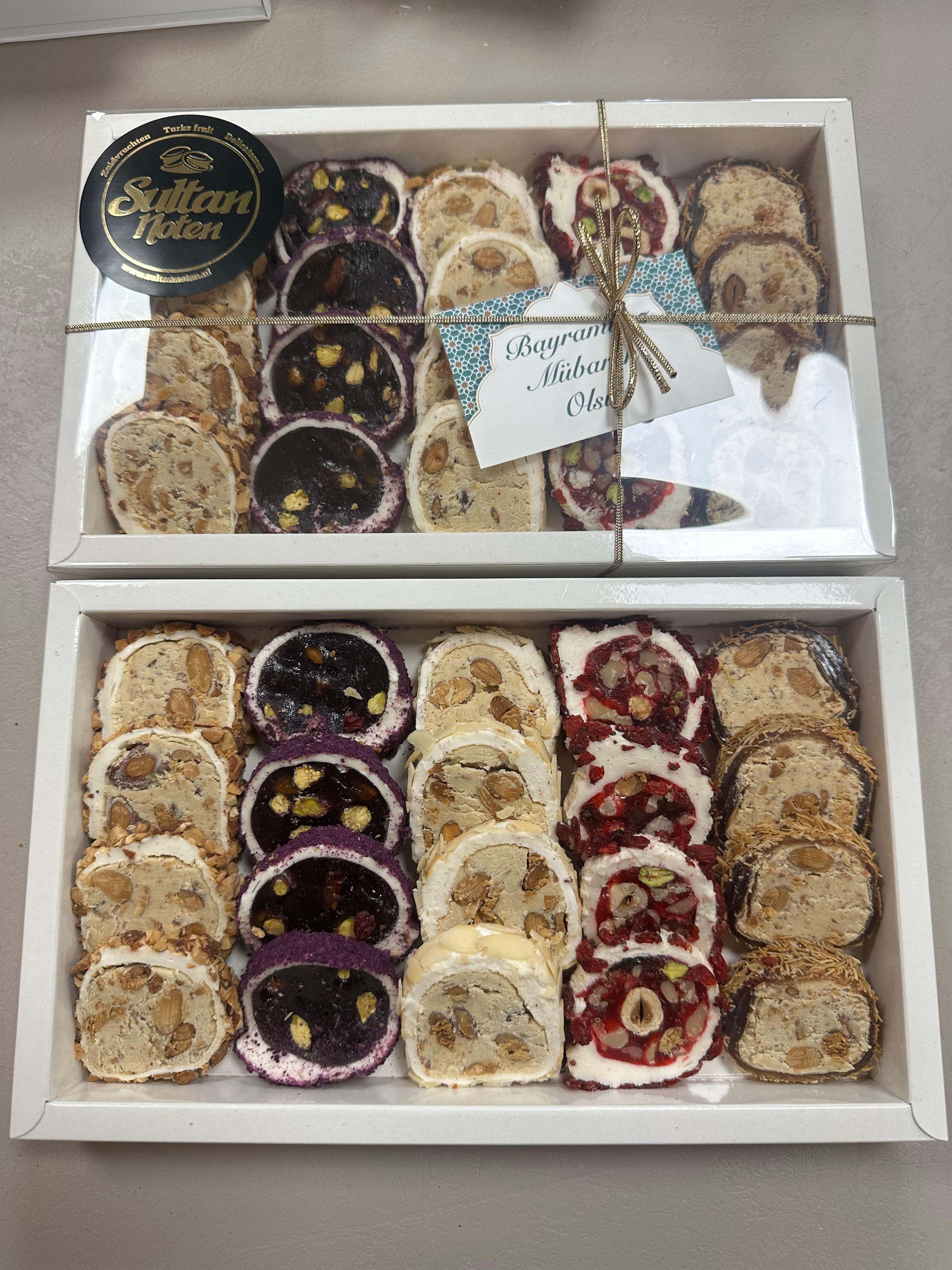 Hediyelik Lokum paketi Beyaz