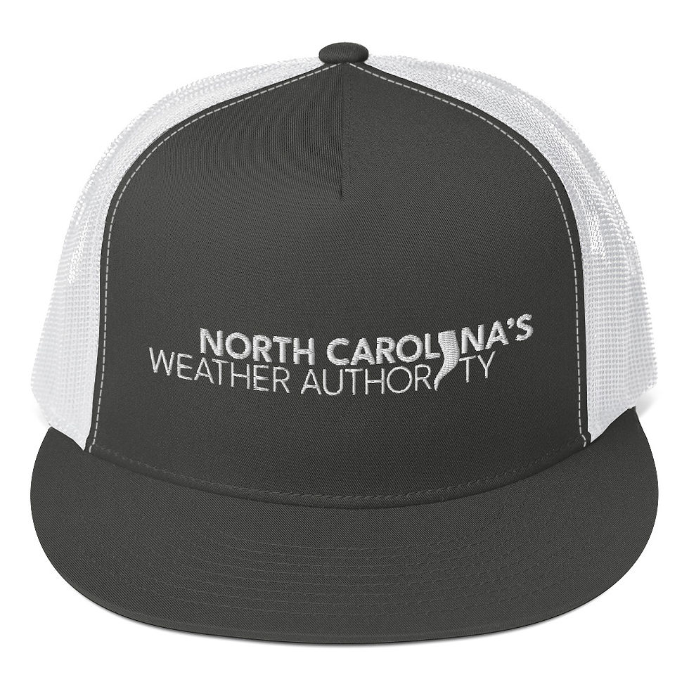 Thumbnail: NORTH CAROLINA'S WEATHER AUTHORITY LOGO TRUCKER CAP