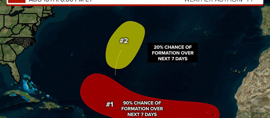 Sunday evening tropical update.