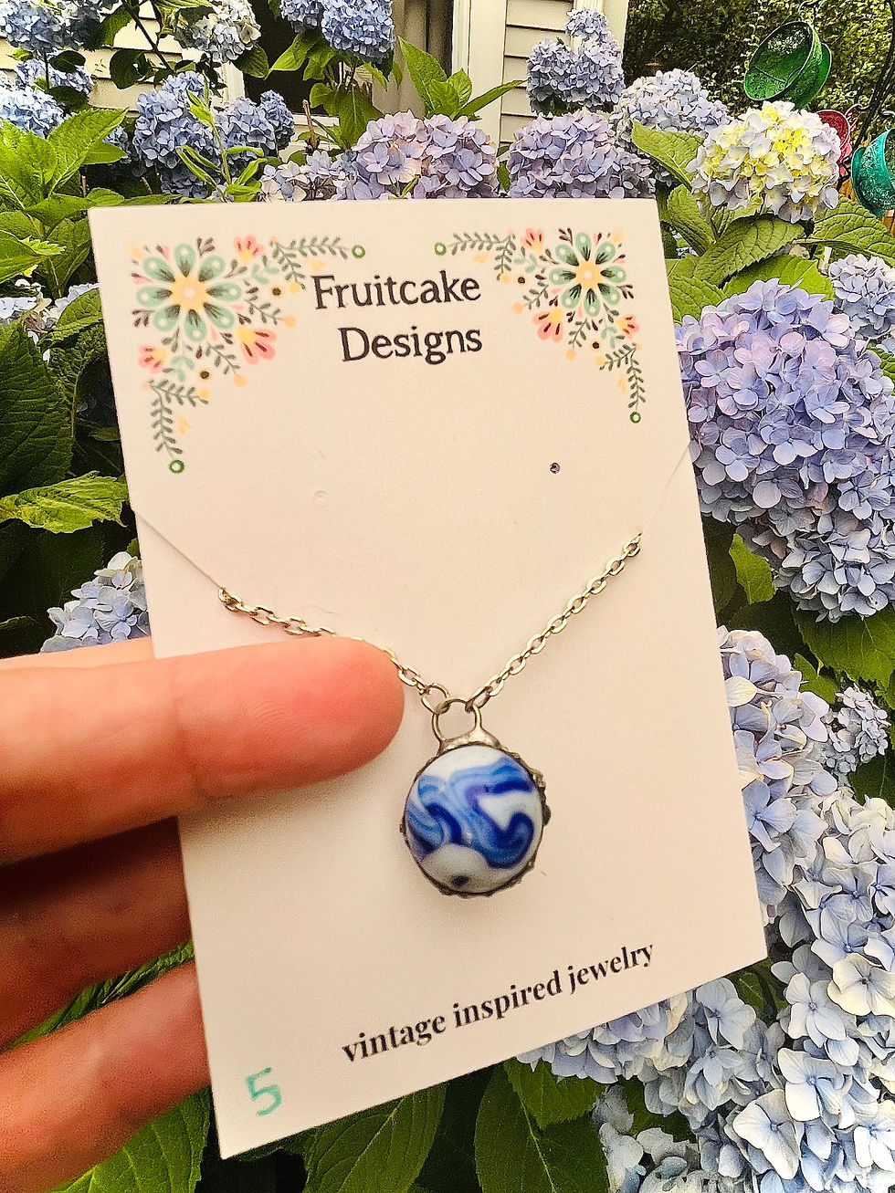 Thumbnail: Vintage Marble Necklaces ( 11 choices )