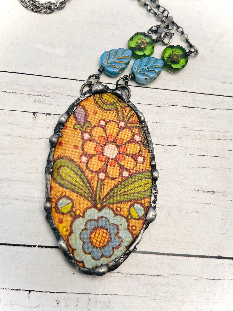 Thumbnail: Vintage Tin Necklaces