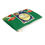 Thumbnail: Believe in Magic Accessory Pouch |Mushrooms Design in Dark Green