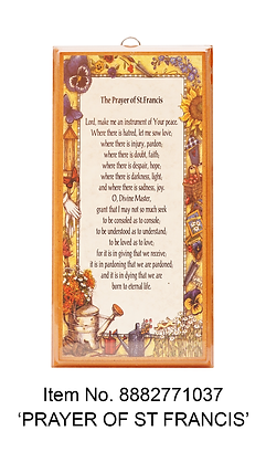 Plakat Kayu produk Rohani