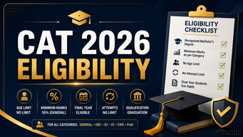 CAT 2026 Eligibility Criteria — Complete Age, Marks, Attempts & Qualification Guide
