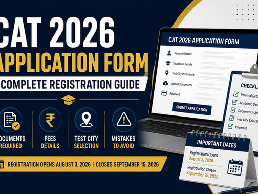 How to Fill the CAT 2026 Application Form: Complete Step-by-Step Registration Guide