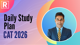 Daily Study Plan for CAT 2026 by Rahul Sir
