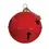 Thumbnail: Oversized Christmas Bells, Gloss Red