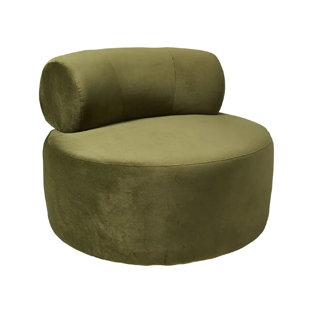 The Cognac Swivel Chair - Olive (Pre-order)