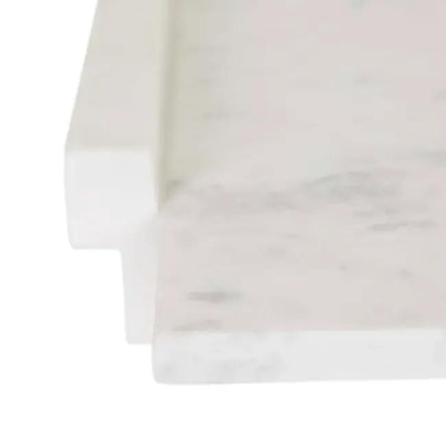 Thumbnail: Blanco Sculptural Marble Rectangle Tray