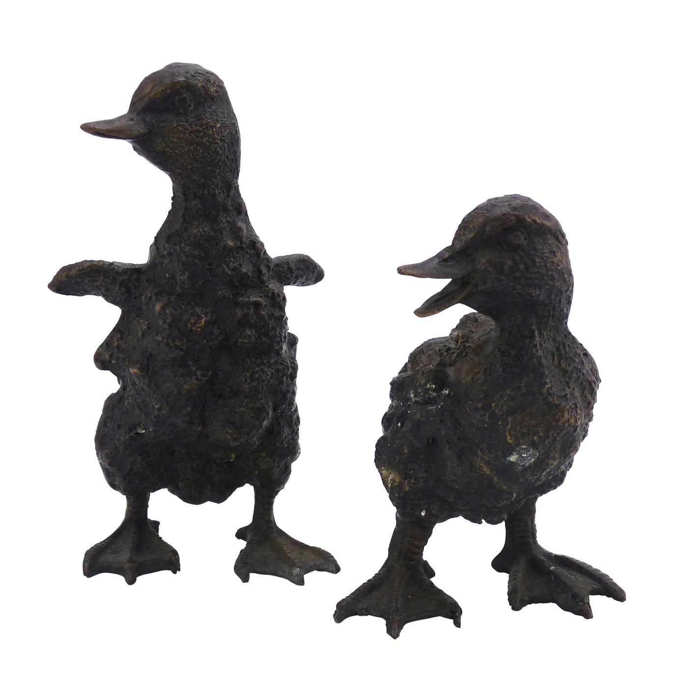 Bronze Ducklings Pair