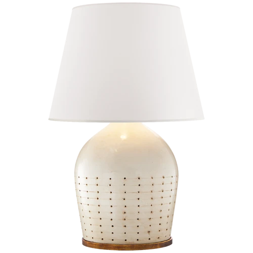 RALPH LAUREN Halifax Large Table Lamp, Coconut Porcelain Discovery Noosa