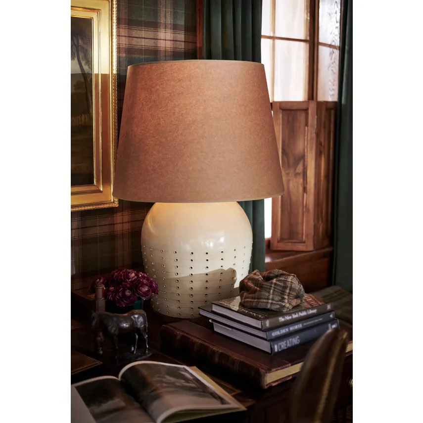 RALPH LAUREN Halifax Large Table Lamp, Coconut Porcelain Discovery Noosa