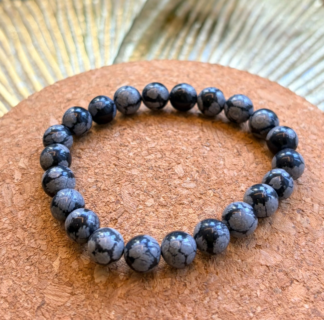 Snowflake Obsidian