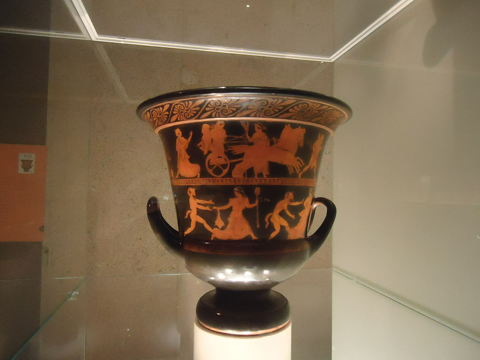Vaso de Terracota - Agrigento, Itália - 400 a.c.