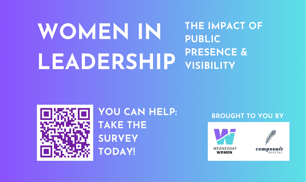Take the Women in Leadership survey today