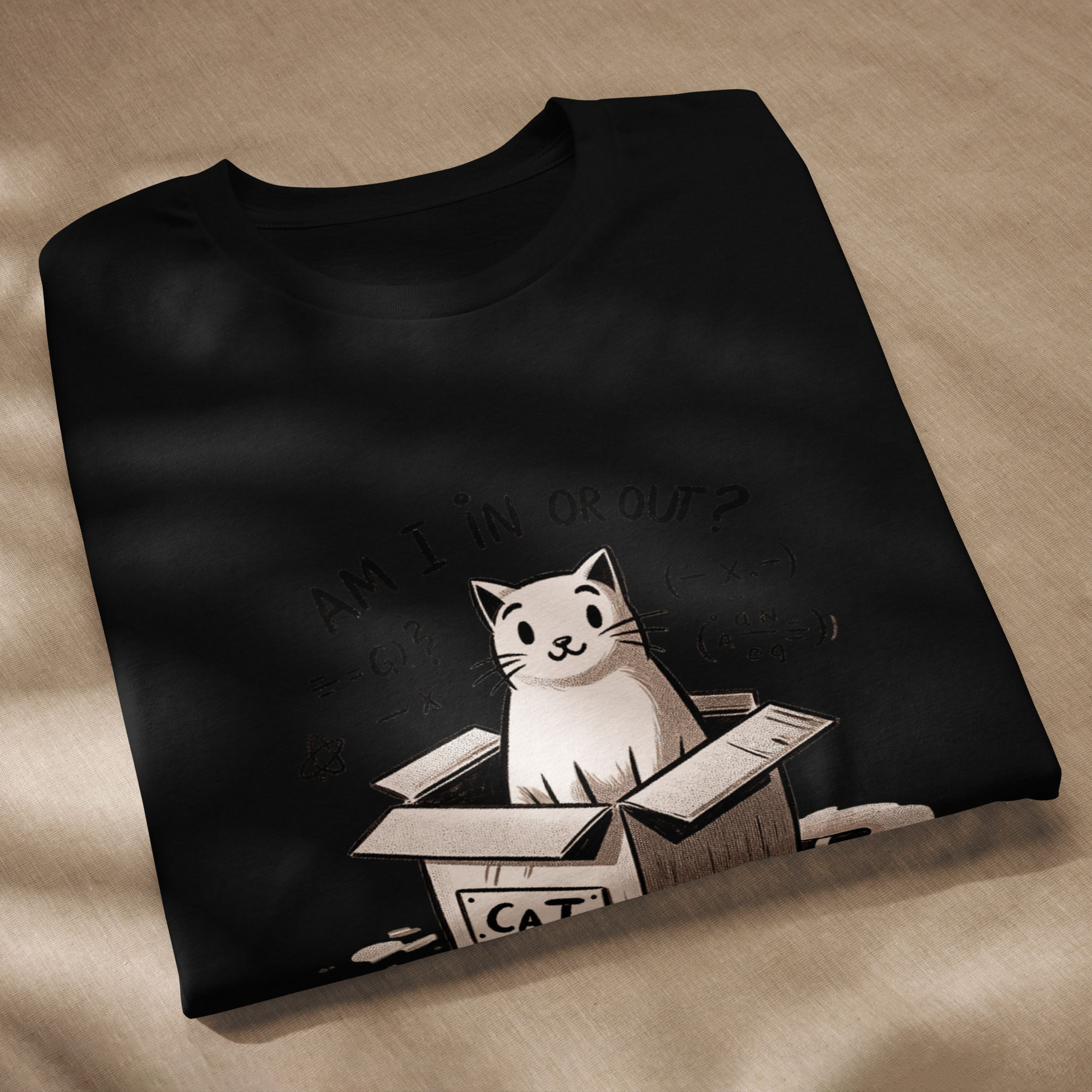 In & Out Cat - Unisex staple eco t-shirt