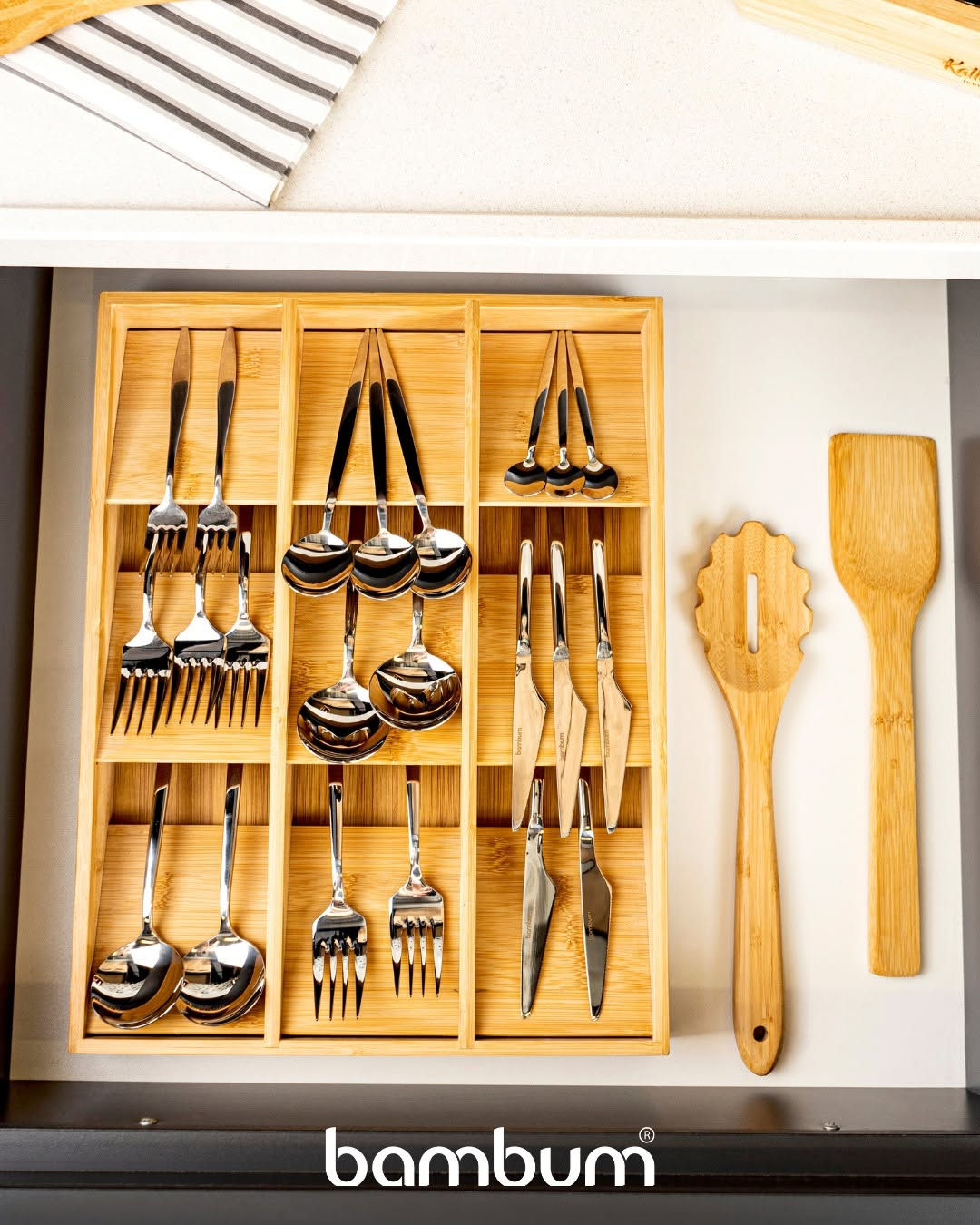 Bambum Bliss - 9 Bölmeli Çekmece Düzenleyici