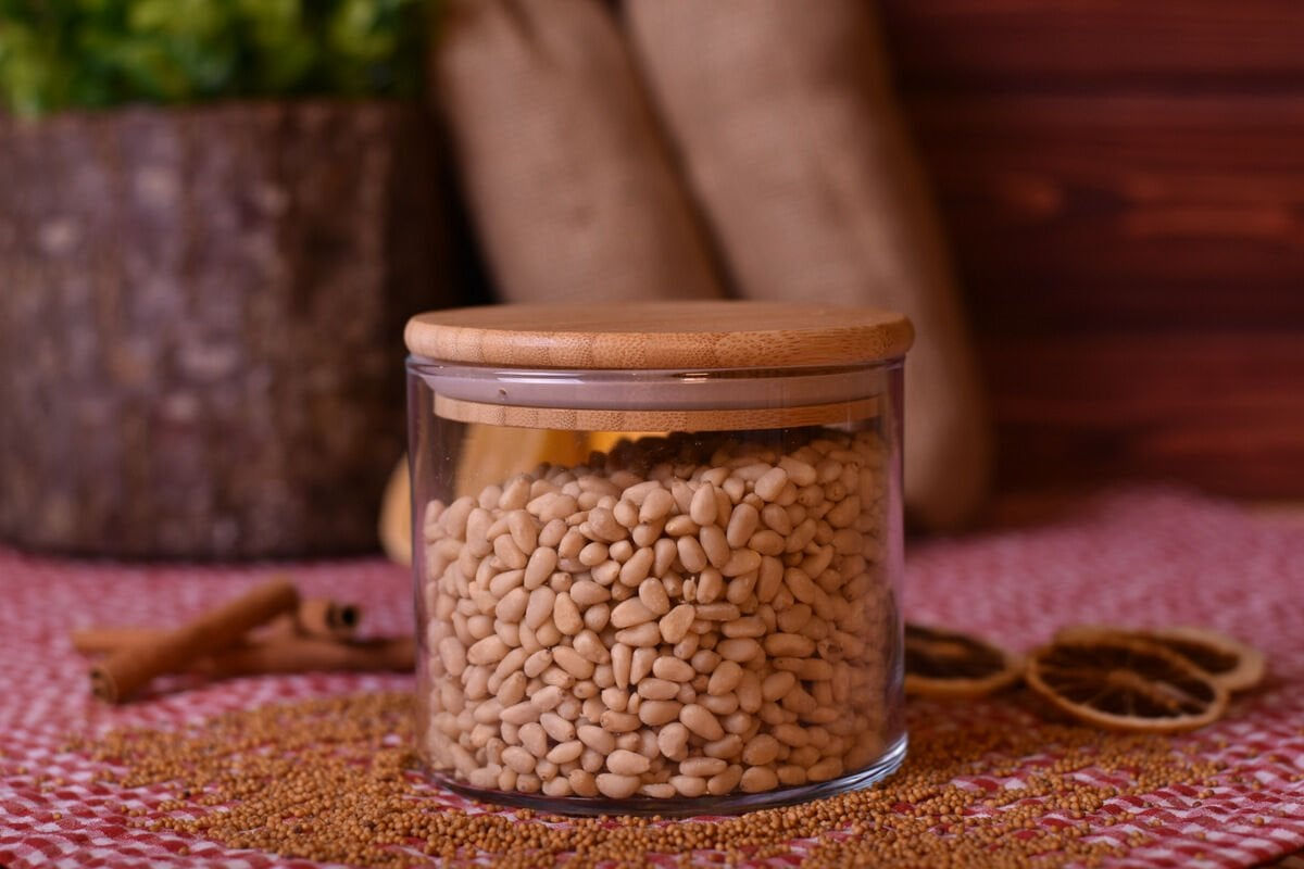 Bambum Melis - Cam Saklama Kabı Küçük (700ml)