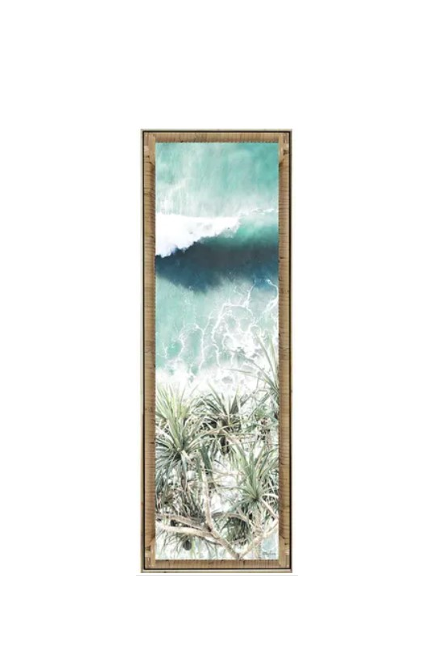 SHADOW FRAMED 50X120 PANDANUS WAVE