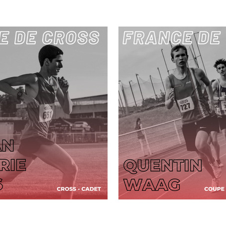 Deux Laonnois aux France de cross !