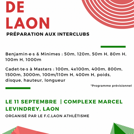 Le meeting de Laon revient pour sa deuxième édition