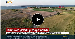 Kumkale Sehitligi Bulundu